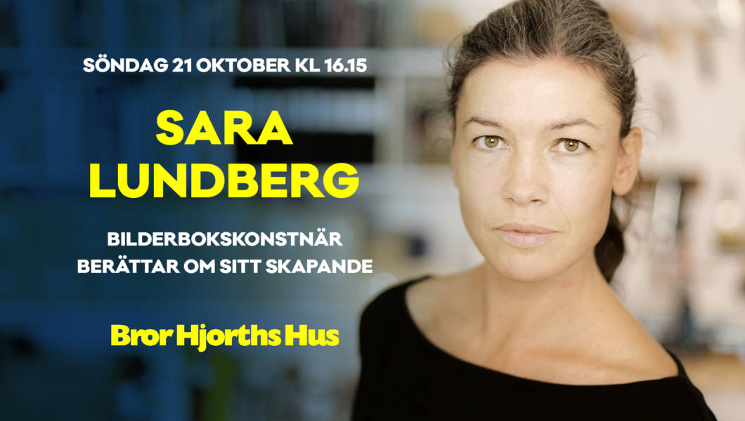 Bild på Sara Lundberg med text om föredrag