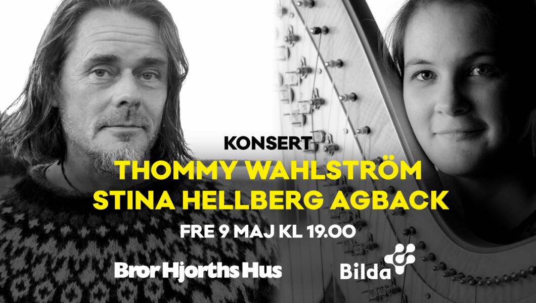 Konsert folkmusik Thommy Wahlström & Stina Hellberg Agback