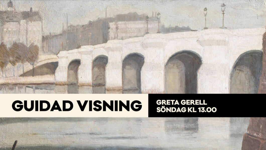 Guidad visning av Greta Gerells utställning med måleri och teckning