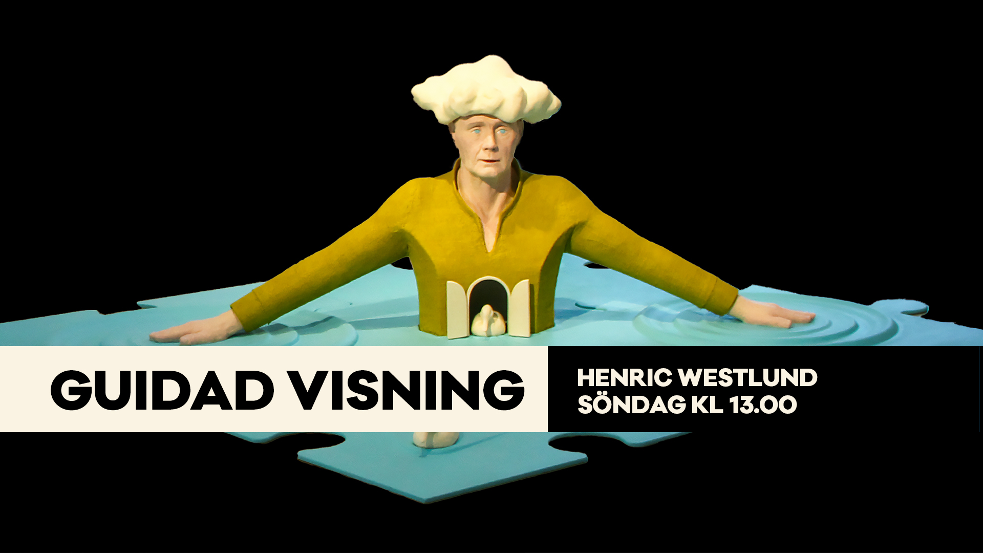 Guidad visning av utställningen med Henric Westlund