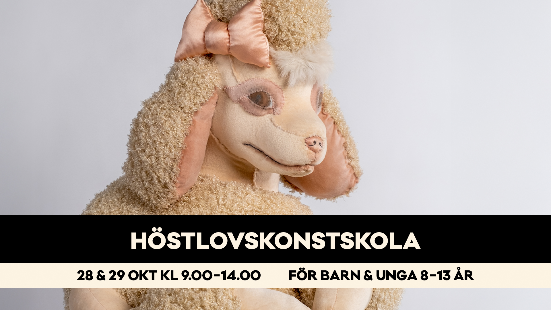 Höstlovskonstskola för barn 8-13 år