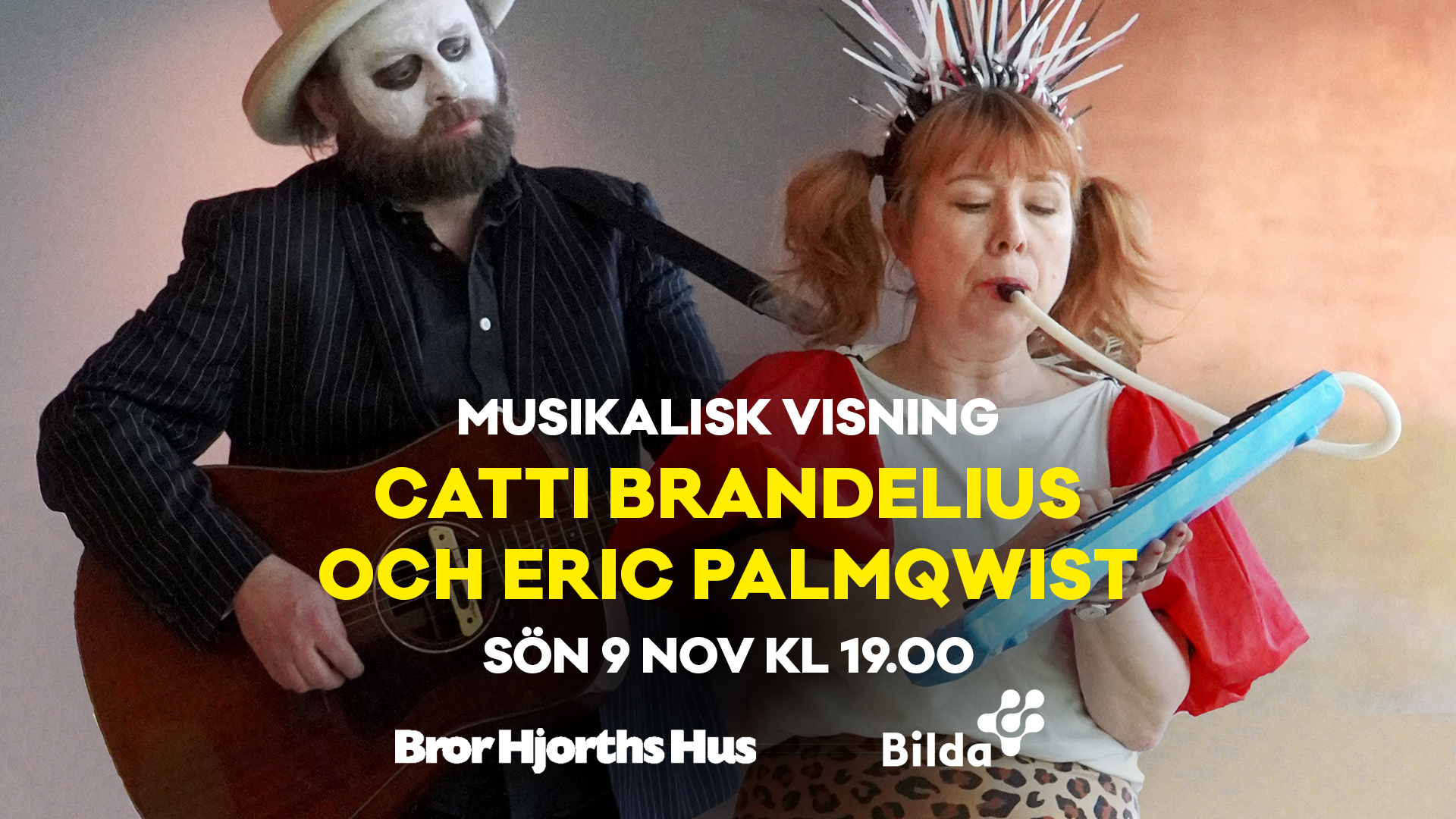Musikalisk visning av Bror Hjorth med Catti Brandelius och Eric Palmqwist