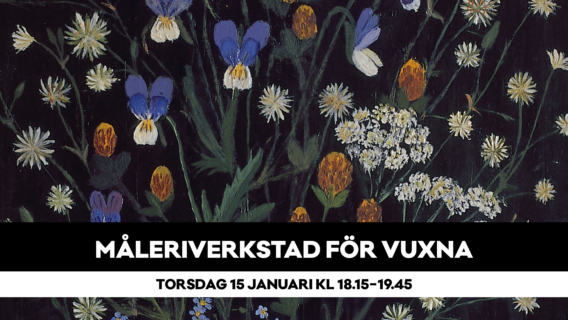 Måleriverkstad för vuxna