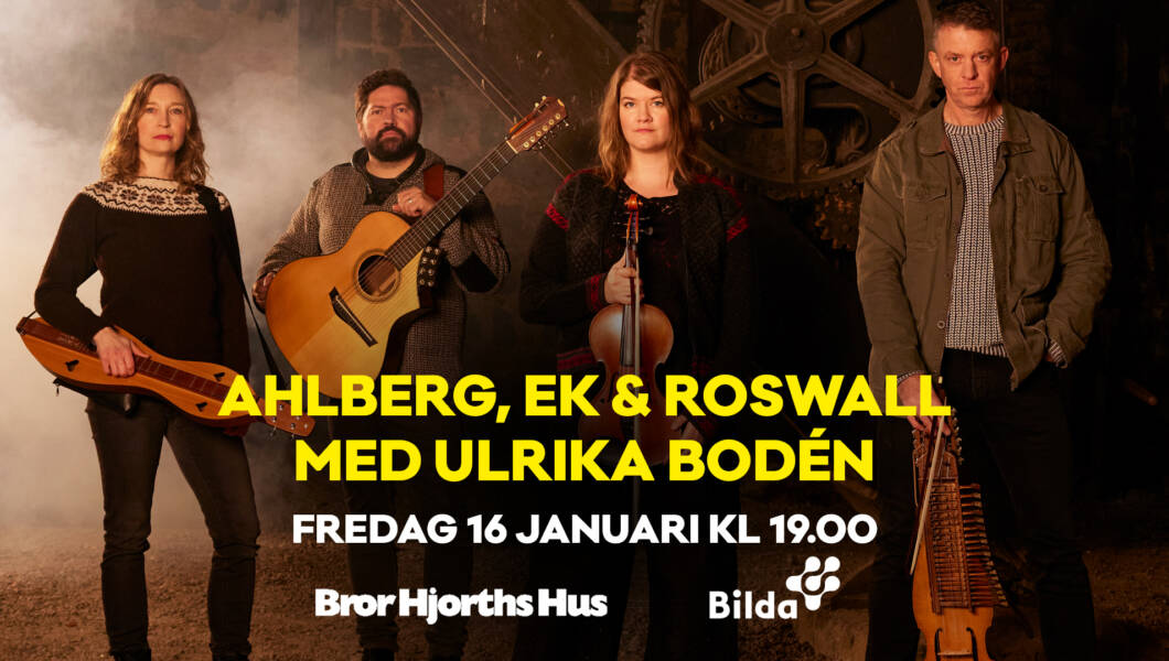 Konsert med Emma Ahlberg, Daniel Ek, Niklas Roswall och Ulrika Bodén