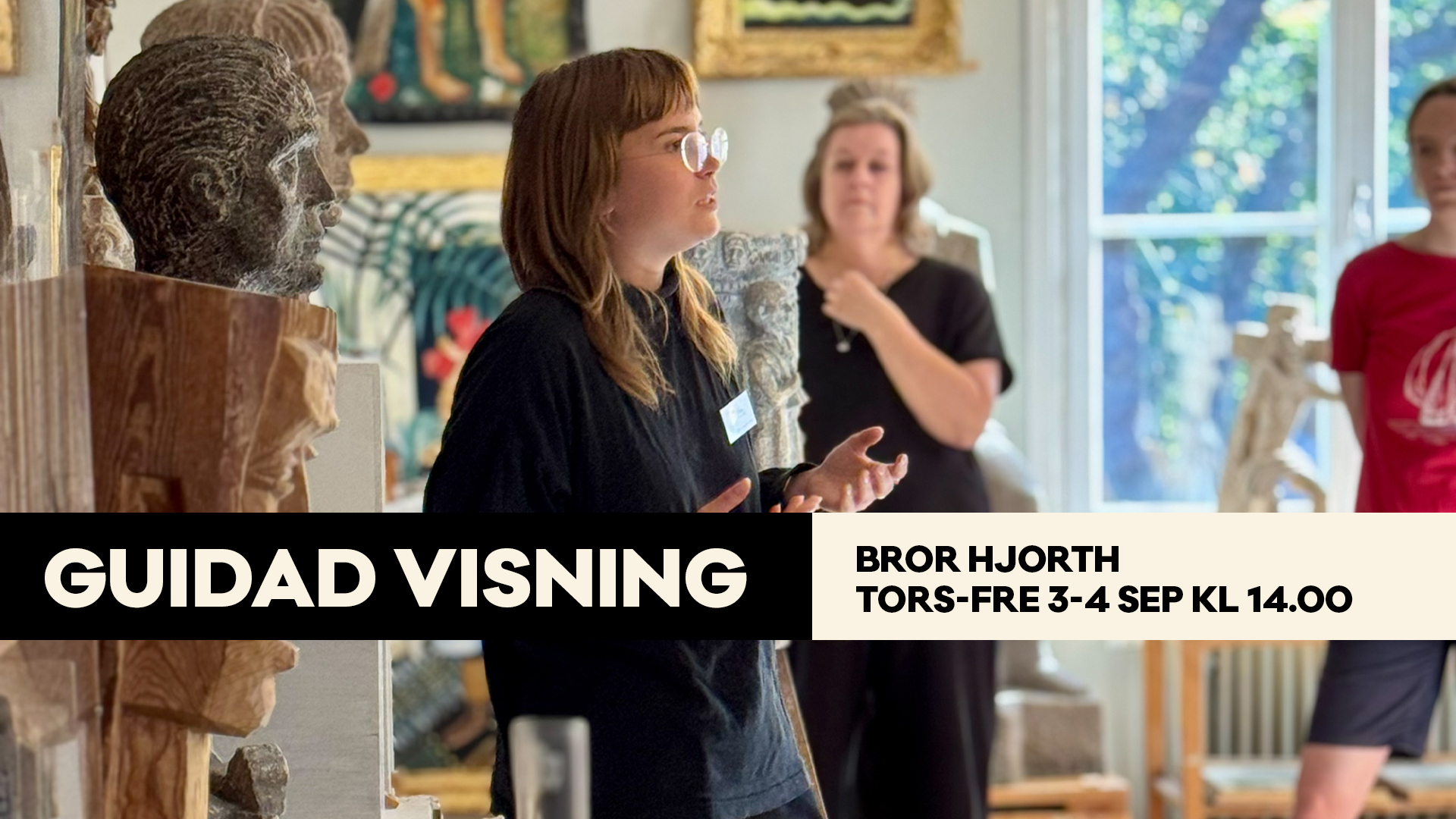 Guidad visning av Bror Hjorths konst och hem