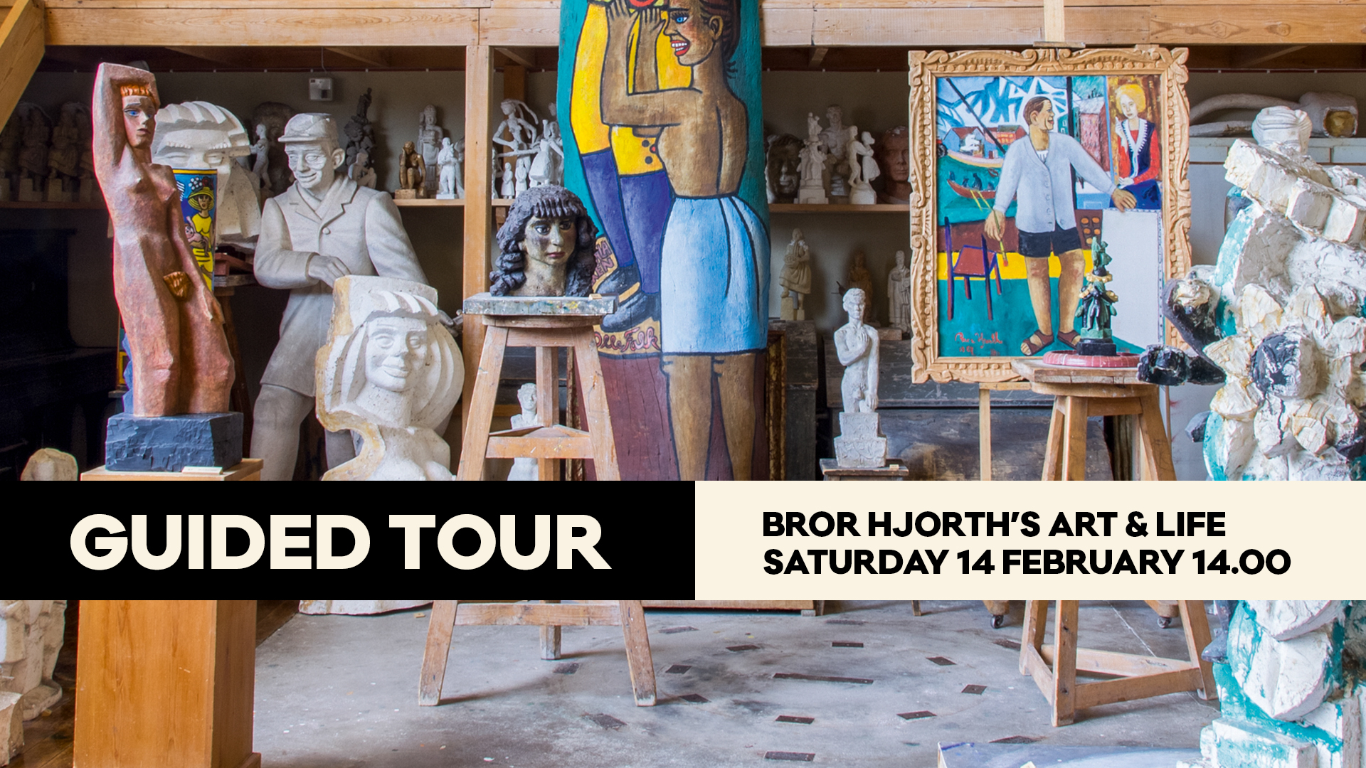 Guided tour of Bror Hjorths Hus