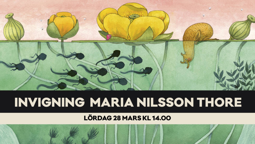 Invigning av utställning med Maria Nilsson Thore