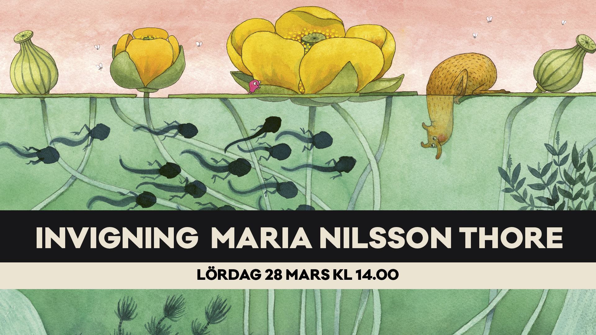 Invigning av utställning med Maria Nilsson Thore