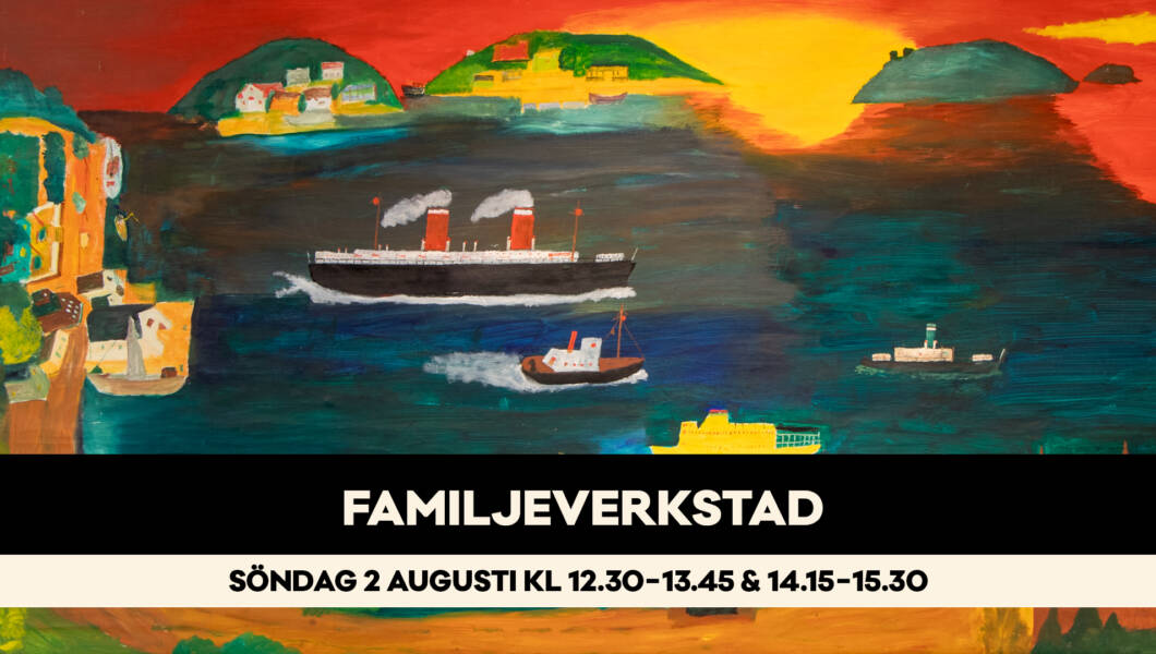 Familjeverkstad måleri 2 augusti 2026