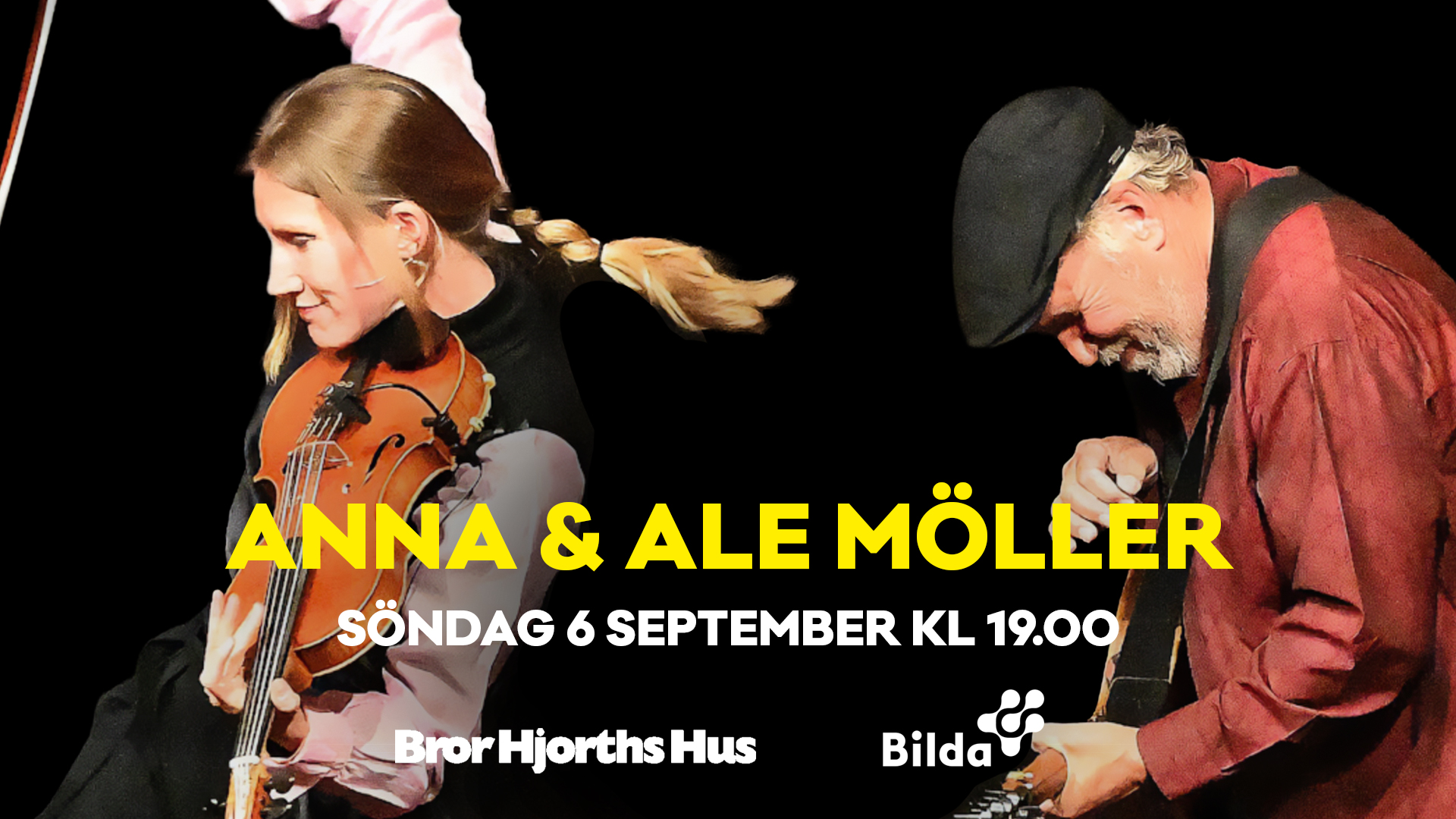 Folkmusikkonsert med Anna och Ale Möller
