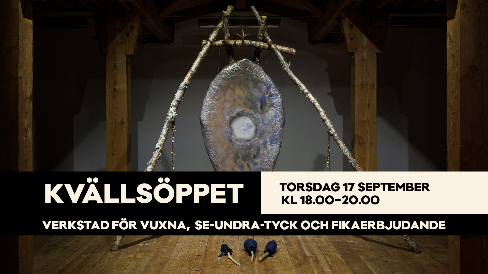 Kvällsöppet på Bror Hjorths Hus