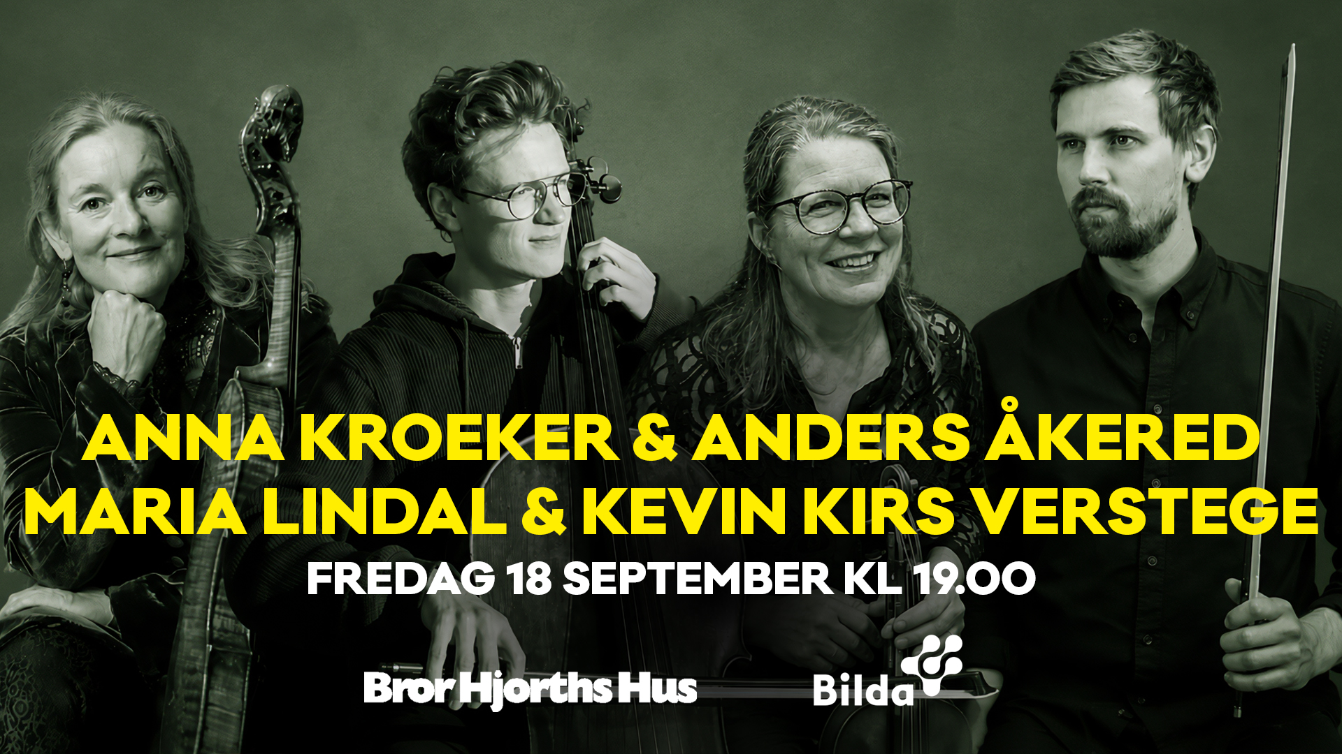 Anna Kroeker & Amders Åkered bjuder in... fredag 18 september 2026