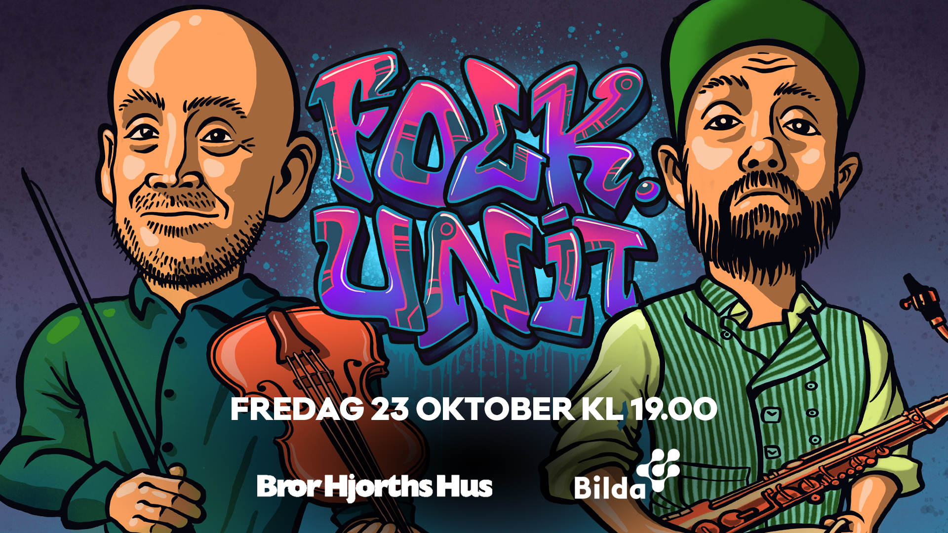 Konsert med Folk Unit 23 oktober 2026