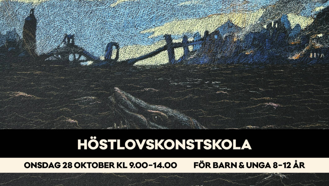 Bild för höstlovskonstskola för barn på Bror Hjorths Hus