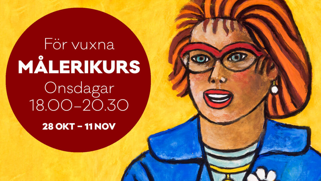 Målerikurs för vuxna - måla porträtt i olja