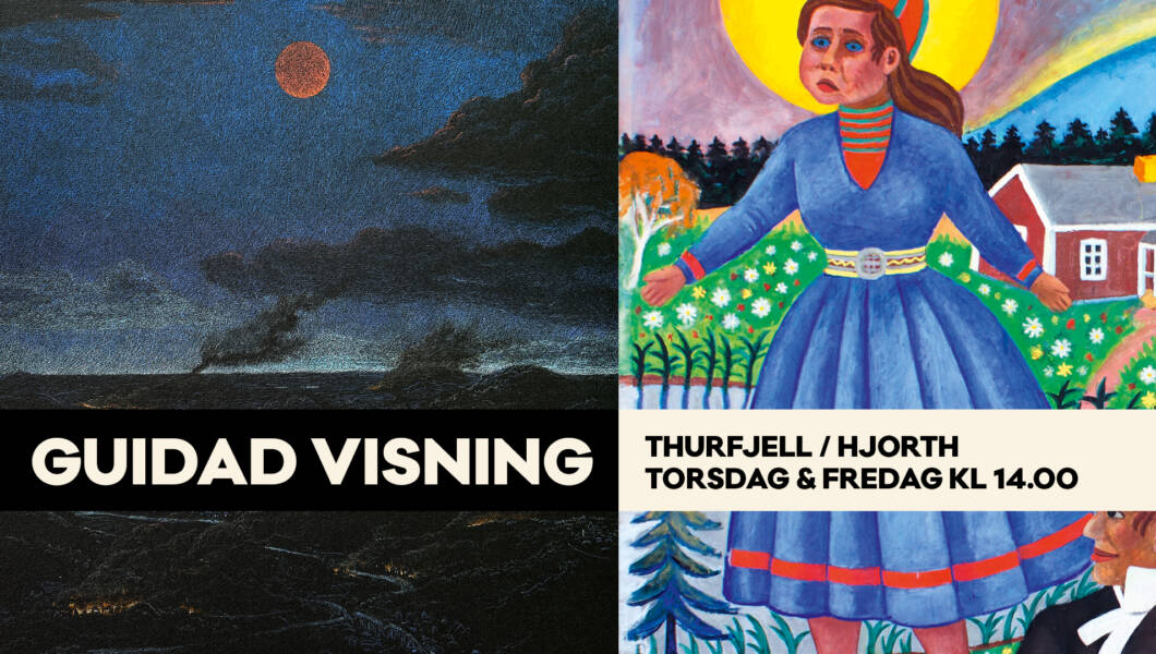 Guidad visning av konsten i utställningen och konstnärshemmet