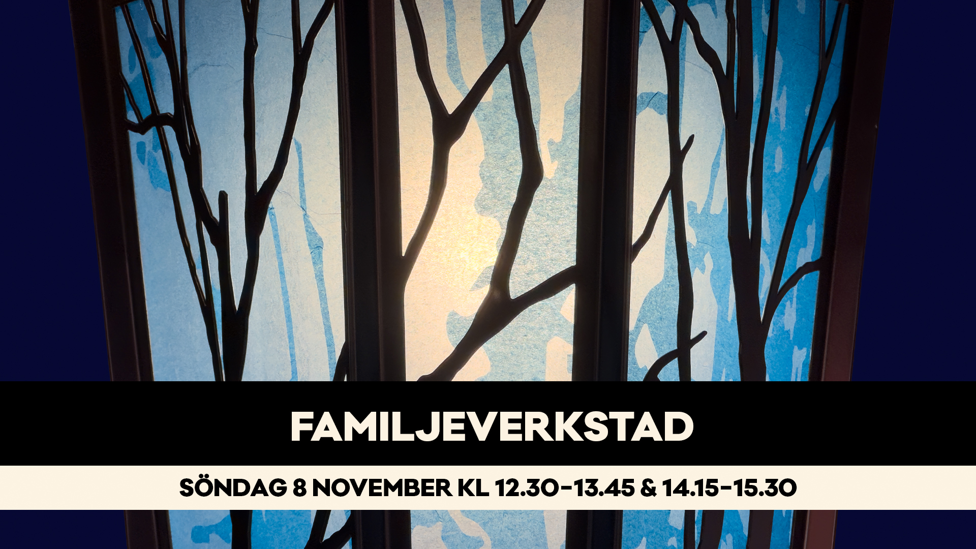 Familjeverkstad på Museidagen i Uppsala 8 nov 2026