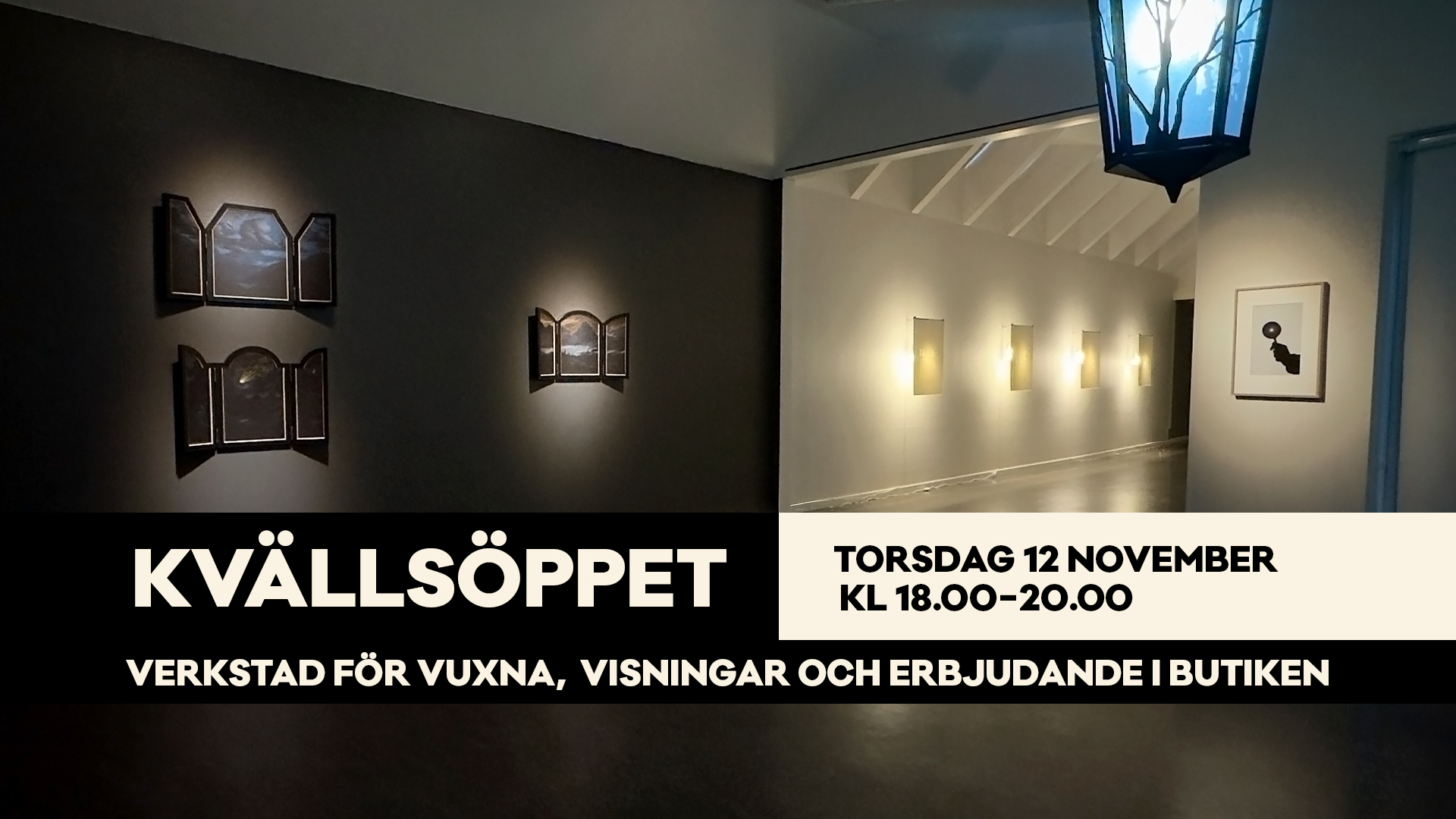 Kvällsöppet på Bror Hjorths Hus 12 2026